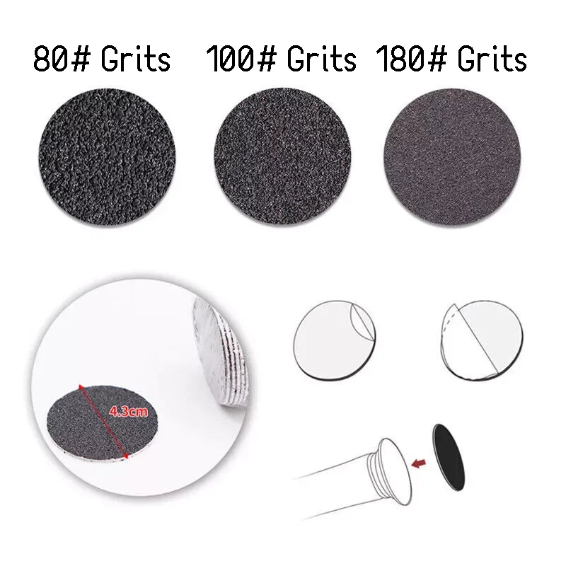 LuxeSerene™ Foot Grinder Pads